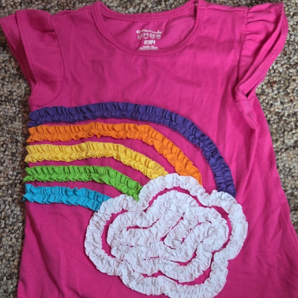 Pink Rainbow Kids Shirt